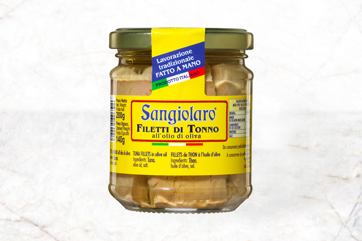 Italian Tuna Filet with Olive Oil