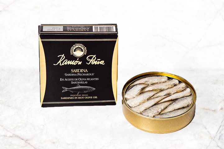 Mini Sardines with Spicy Olive Oil