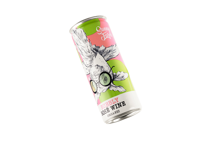 Bubbly Rosé Wine BIO (4 pack)