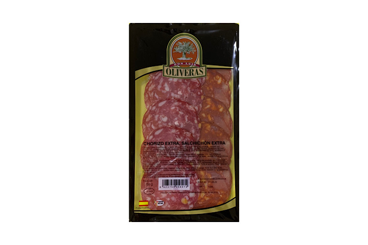 Chorizo Extra, Salchichon Extra, OLIVERAS