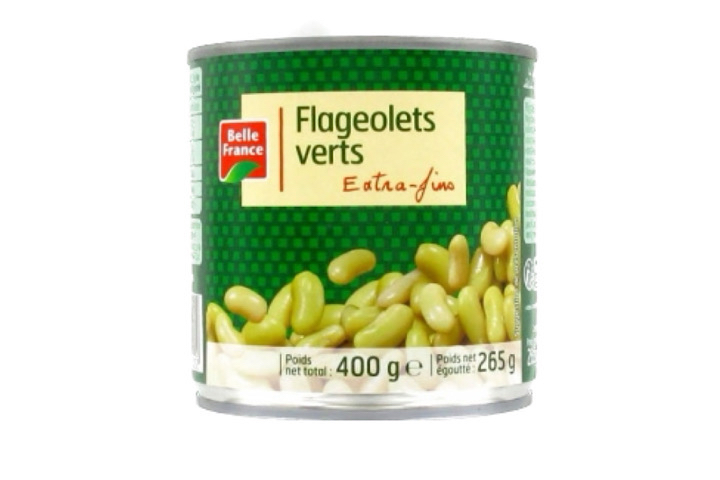Flageolets Verts Extra-Fins Belle France 400g