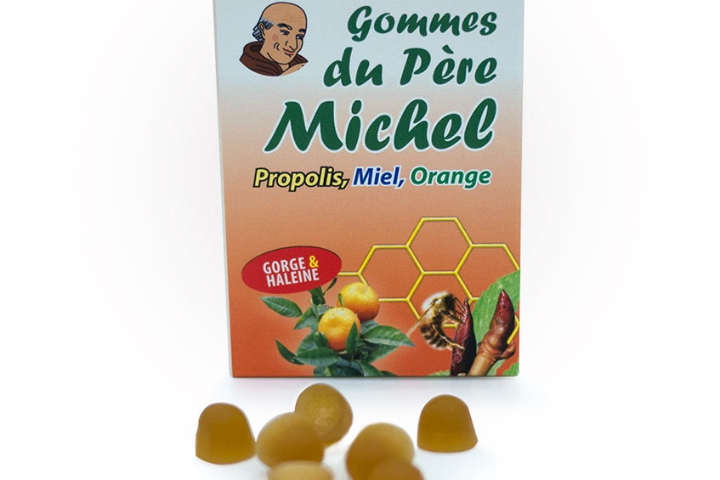 Gommes du père Michel orange 