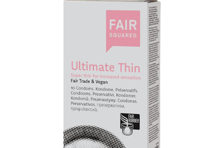 FAIRSQUARED Préservatif Ultimate thin végan 