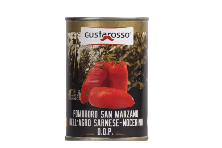 Gustarosso Tomates Péeles San Marzano DOP d'Agro-Sarnese Nocerino - boite 400g