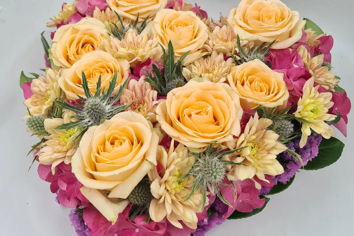 Coeurs en fleurs 