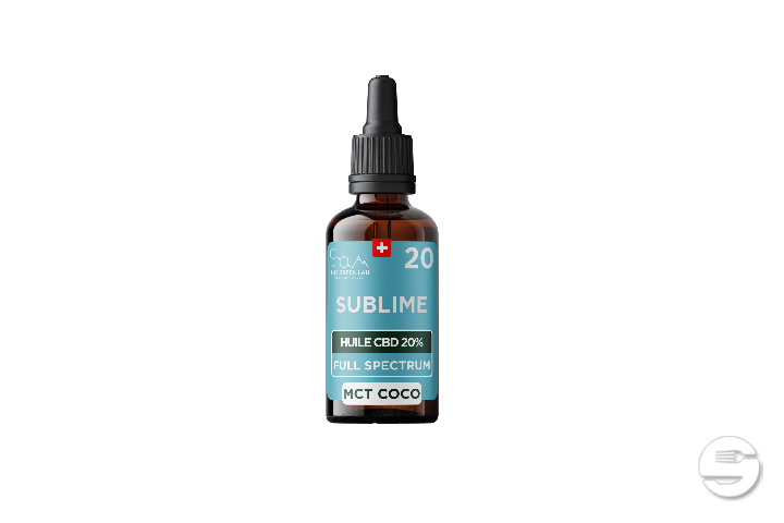 [THE GREEN LAB] Huile MCT Full Spectrum THC<1% CBD<20% - 10ml