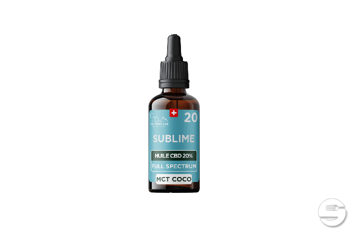 [THE GREEN LAB] Huile MCT Full Spectrum THC<1% CBD<20% - 30ml
