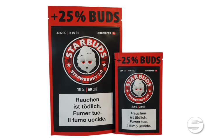 STARBUDS CBD - Strawberry 2.0 - 15g