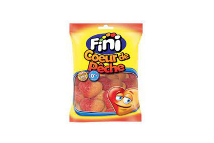9B Sachet Fini Coeur Pêche 90gr