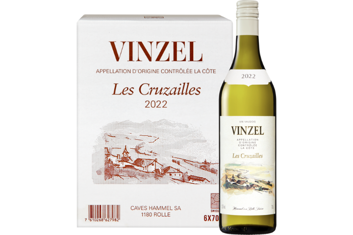 Les Cruzailles Vinzel AOC La Côte 70cl {W}