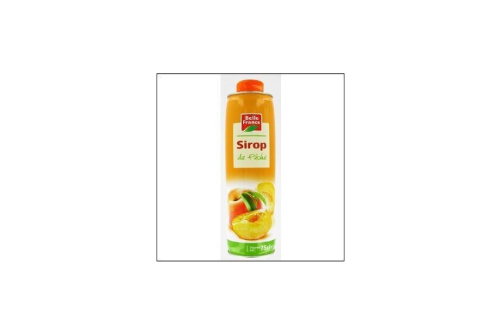 Belle France sirop de Pêche 75cl