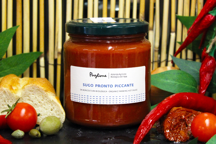 Sauce tomate prête piquante - bio - Paglione
