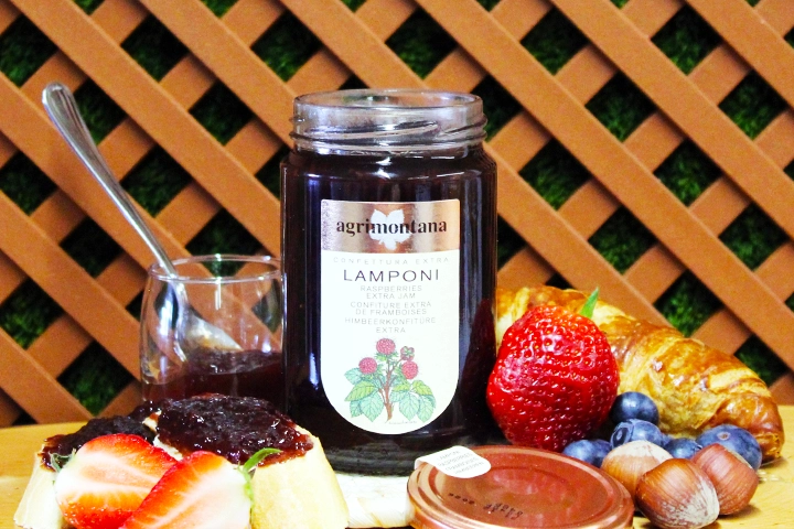 Confiture de framboises - Agrimontana