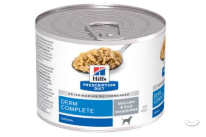 Derm Complete Hill's Prescription Diet pour chien 200g