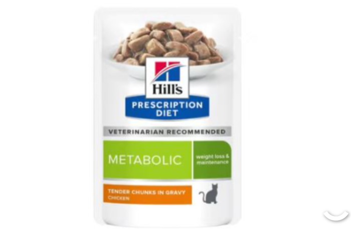 hill's metabolic weight and loss maintenance catfish 85 g