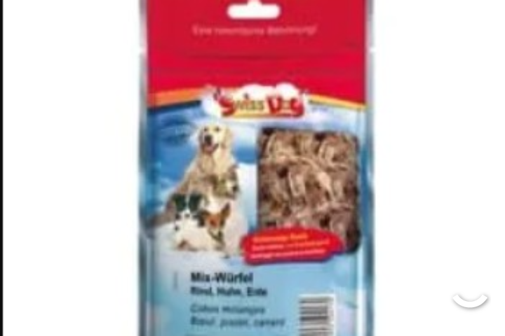 Swiss dog cubes mix 100g