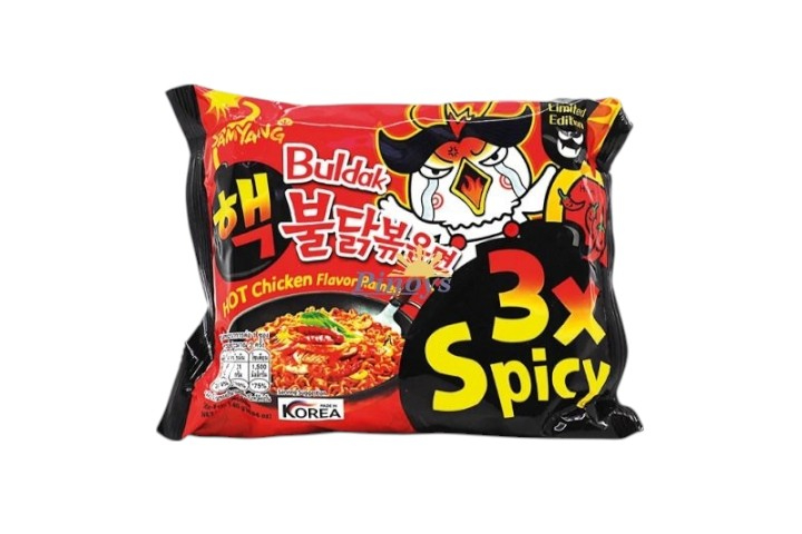 Buldak Hot Chicken flavor 3x Spicy 140 g
