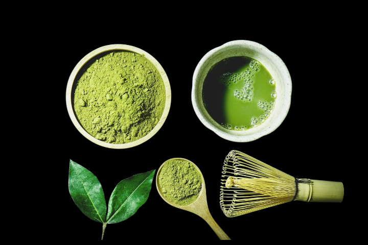 Organic matcha tea