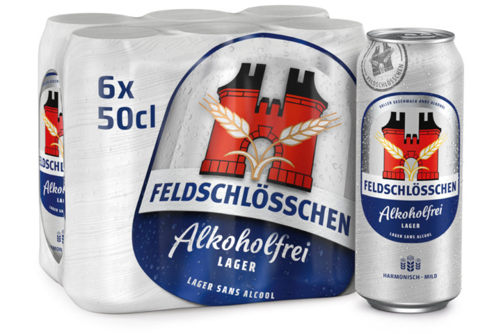 Feldschlösschen Lager Without Alcohol 6x50cl