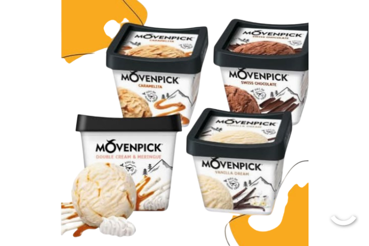 Movenpick Caramelita ice cream 165 ml